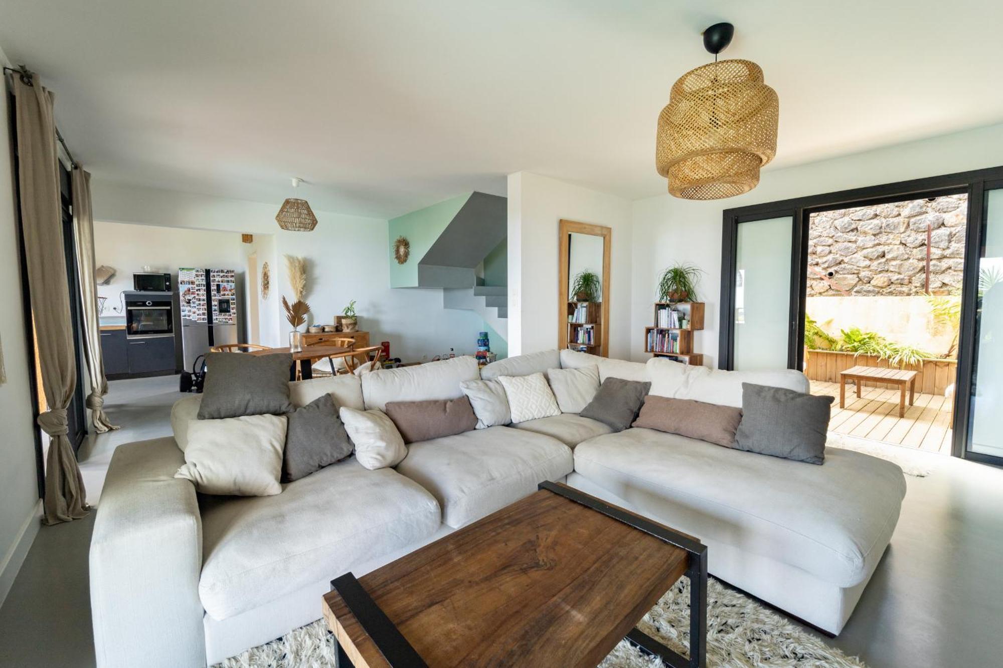 Villa Cactus Avec Piscine Et Vue Mer La Saline Le Bains Extérieur photo