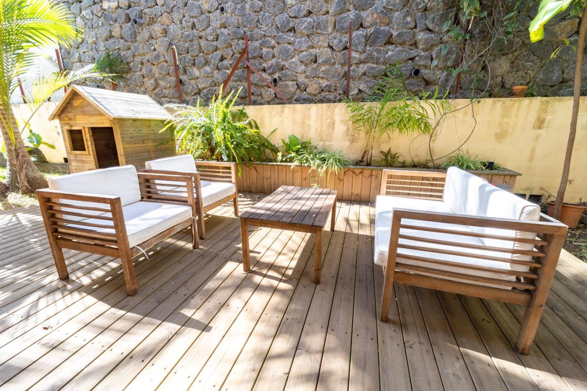 Villa Cactus Avec Piscine Et Vue Mer La Saline Le Bains Extérieur photo